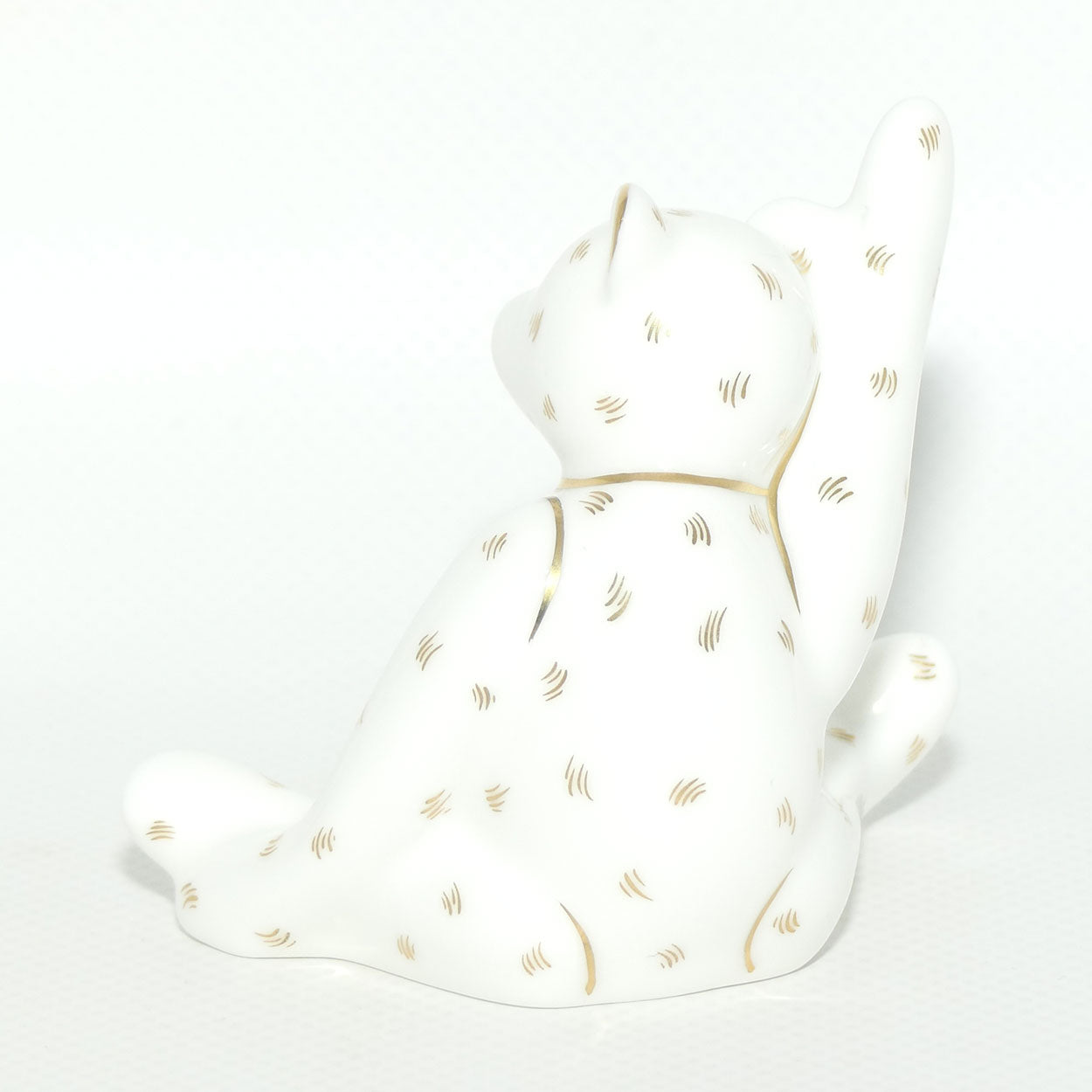 Royal Crown Derby paperweight | David Jones Pink Ribbon Bear | Ltd Ed | boxed