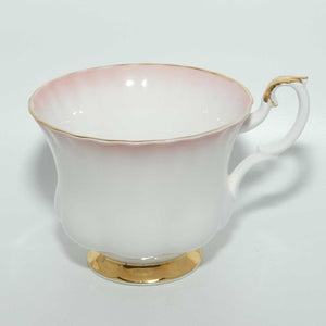 Royal Albert Bone China Rainbow series trio | Pink | Montrose shape