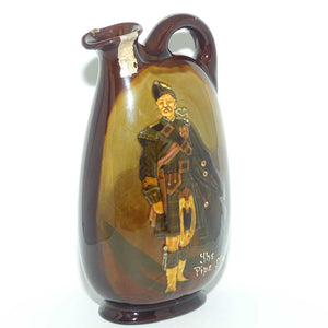 Royal Doulton Kingsware Pipe Major flask | DEWARS