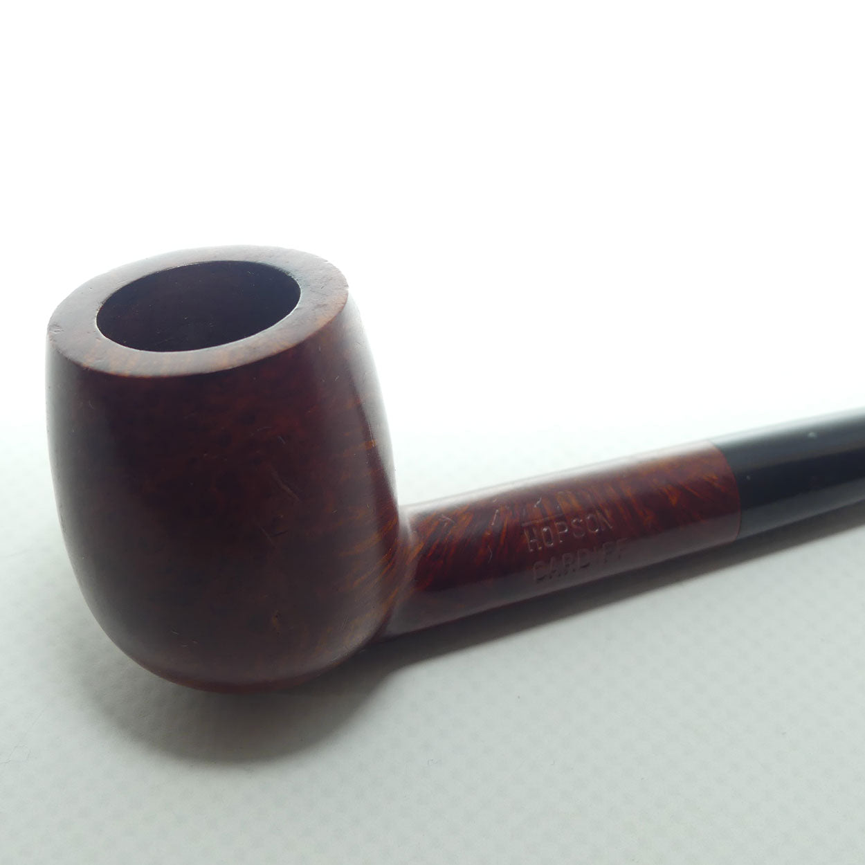 Grandpa's Pipe Stand with Hopson Briar Pipe and Falcon Skeleton Pipe