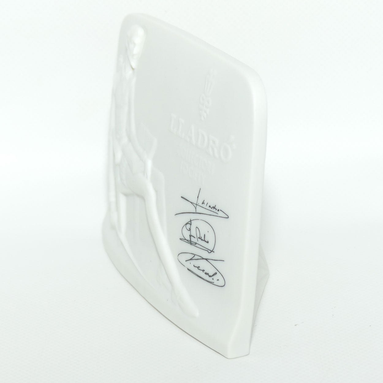 Lladro Collectors Society Don Quixote display plaque