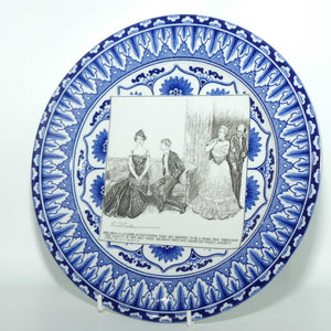 Royal Doulton CD Gibson Girls Plate | #10: Mrs Diggs is alarmed...