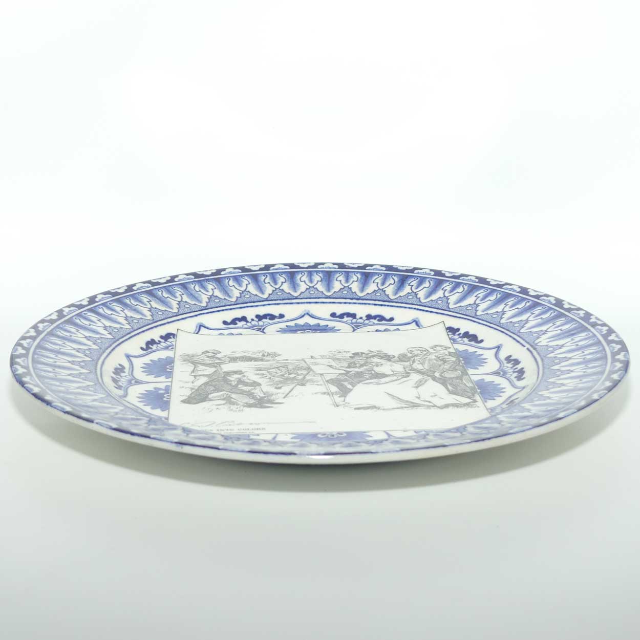 Royal Doulton CD Gibson Girls Plate | #14: She goes into colours