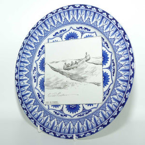 Royal Doulton CD Gibson Girls Plate | #15: They go fishing