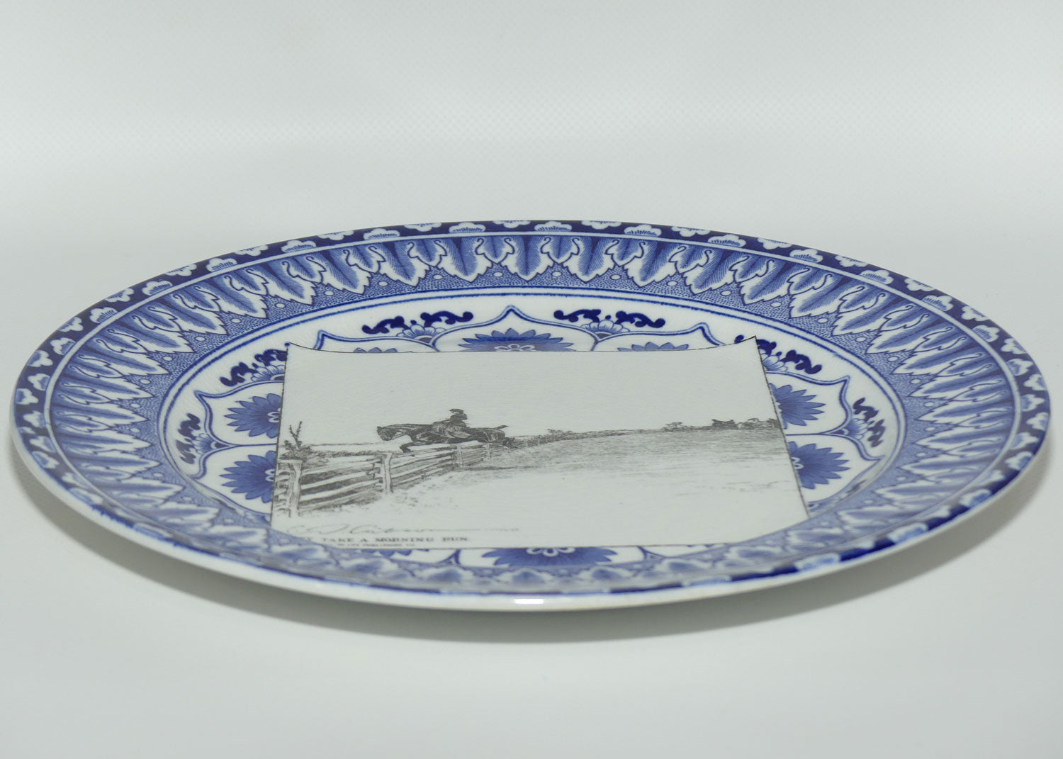 Royal Doulton CD Gibson | Gibson Girls Plate | #19: They take a morning run