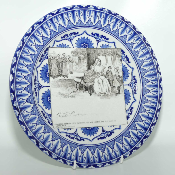 Royal Doulton CD Gibson Girls Plate | #24: And here, winning...