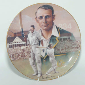 Cricket Memorabilia | Don Bradman: An Australian Legend Collection plate | #2 | Highest Test Score