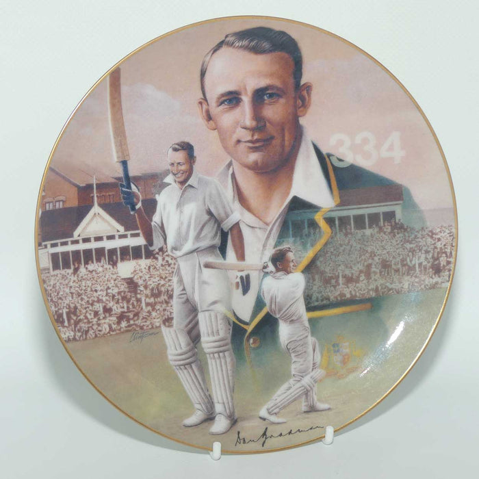 Cricket Memorabilia | Don Bradman: An Australian Legend Collection plate | #2 | Highest Test Score