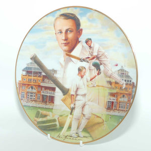 Cricket Memorabilia | Don Bradman: An Australian Legend Collection plate | #3 | My Best Innings