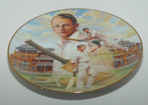 Cricket Memorabilia | Don Bradman: An Australian Legend Collection plate | #3 | My Best Innings