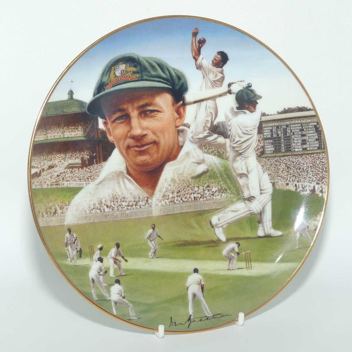 Cricket Memorabilia | Don Bradman: An Australian Legend Collection plate | #4 | The Bodyline Series