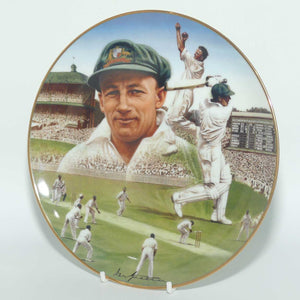 Cricket Memorabilia | Don Bradman: An Australian Legend Collection plate | #4 | The Bodyline Series