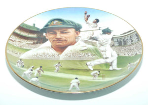 Cricket Memorabilia | Don Bradman: An Australian Legend Collection plate | #4 | The Bodyline Series