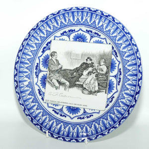 Royal Doulton CD Gibson Girls Plate | #04: Miss Babbles, the Authoress...