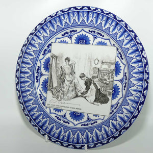 Royal Doulton CD Gibson Girls Plate | #05: She finds some consolation...