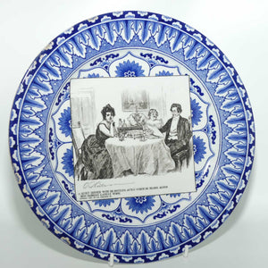 Royal Doulton CD Gibson Girls Plate | #06: A quiet dinner...