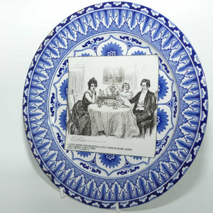 Royal Doulton CD Gibson Girls Plate | #06: A quiet dinner...