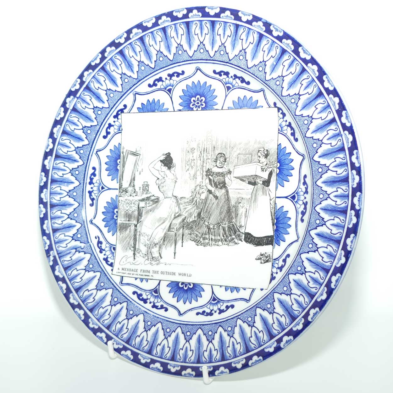 Royal Doulton CD Gibson Girls Plate | #07: A message...