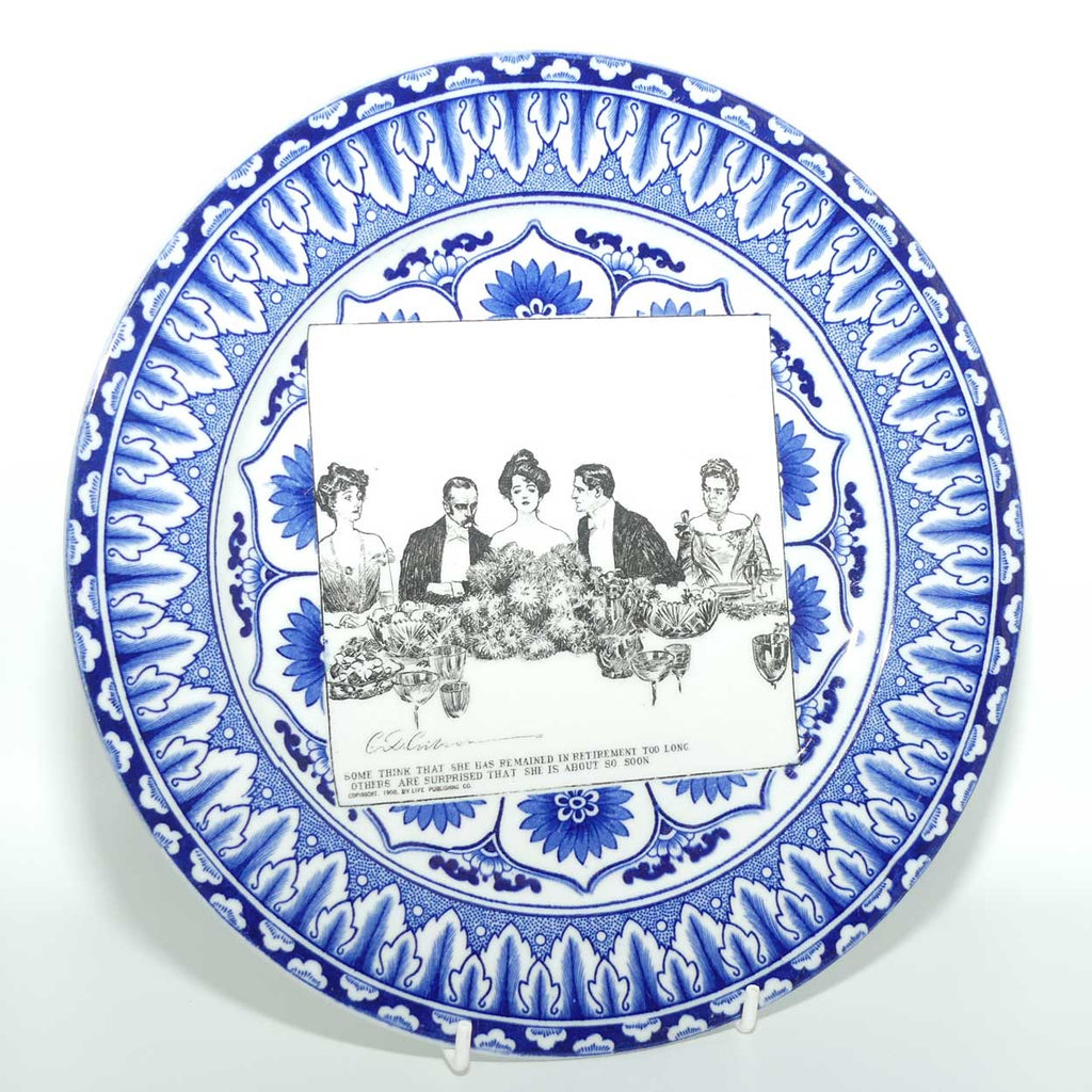 Royal Doulton CD Gibson Girls Plate | #08: Some thinks that she had remained...