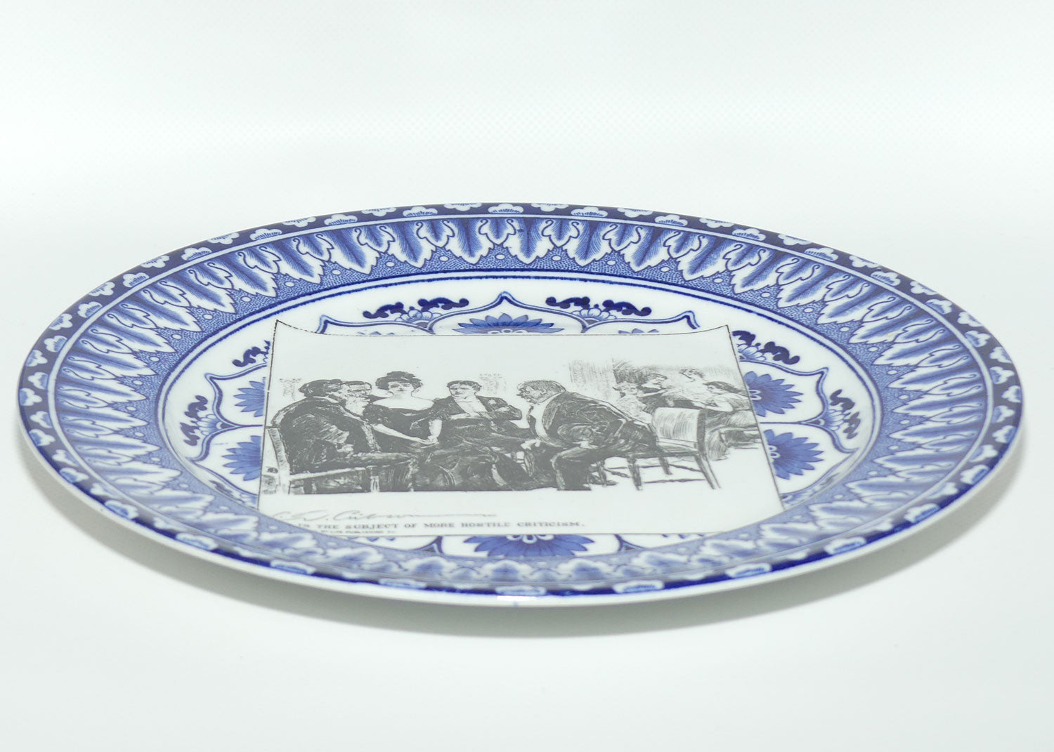 Royal Doulton CD Gibson | Gibson Girls Plate | #09: She is the subject...