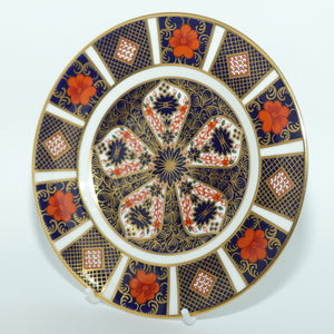 Royal Crown Derby Old Imari 1128 sandwich plate #1 | 16cm diam | c.1981