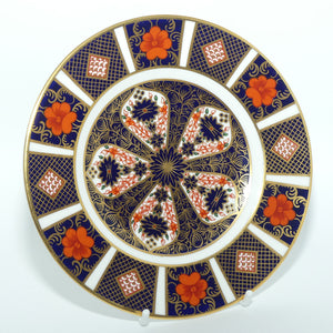 Royal Crown Derby Old Imari 1128 sandwich plate #1 | 16cm diam | c.1981