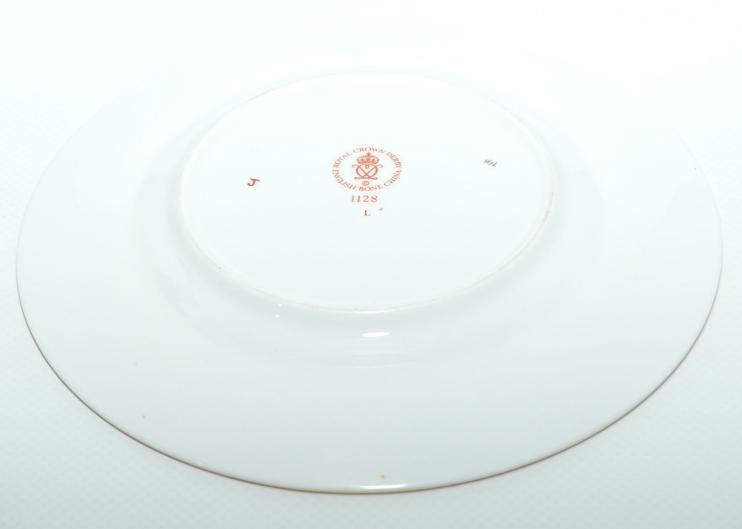 Royal Crown Derby Old Imari 1128 sandwich plate #2 | 16cm diam | c.1987