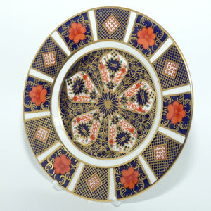 Royal Crown Derby Old Imari 1128 sandwich plate #4 | 16cm diam | c.1989