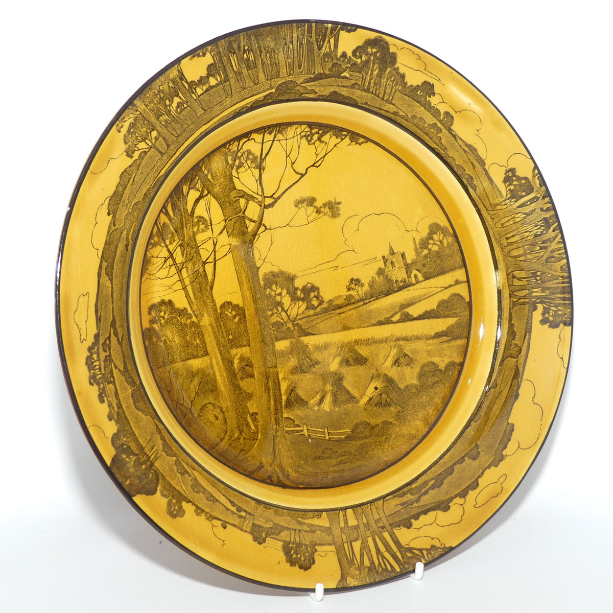 Royal Doulton Haystacks plate D2538 | 26cm | #1
