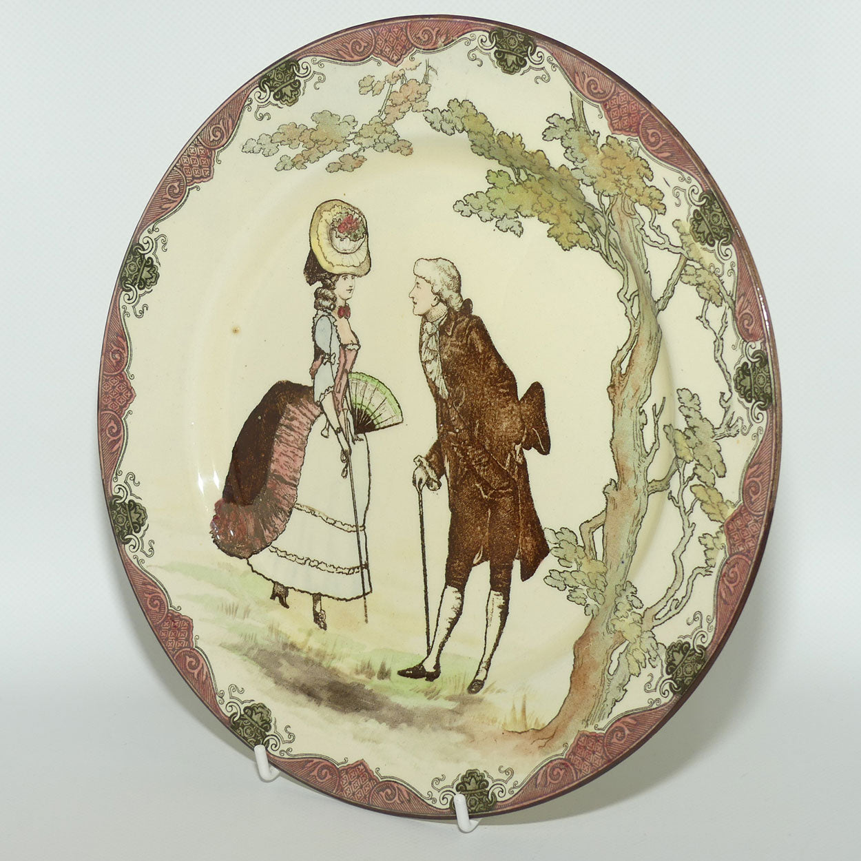 Royal Doulton Wedlock pattern rack plate