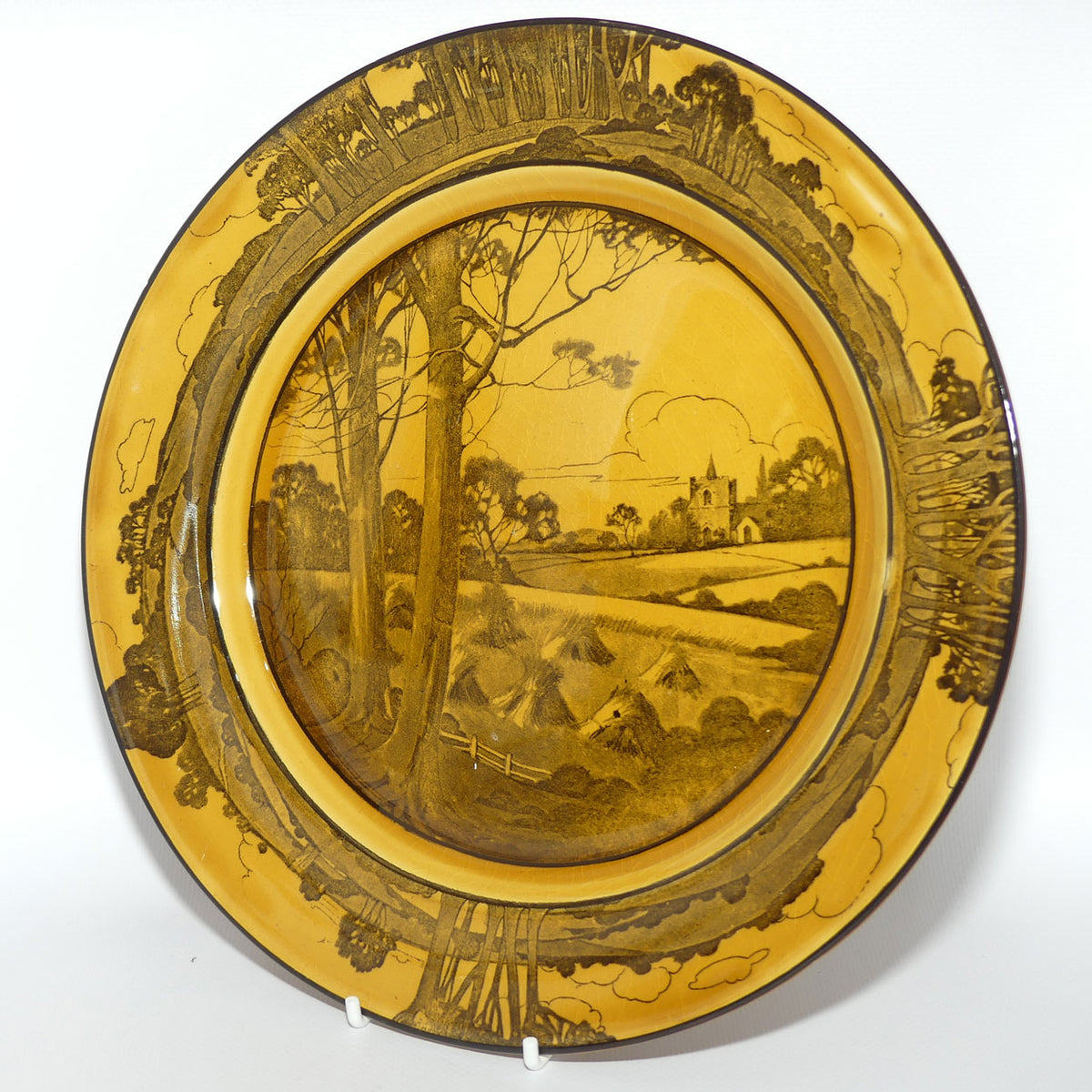 Royal Doulton Haystacks plate D2538 | 26cm | #1