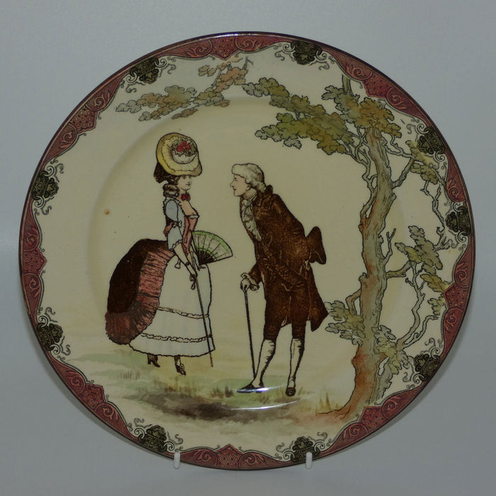 Royal Doulton Wedlock pattern rack plate