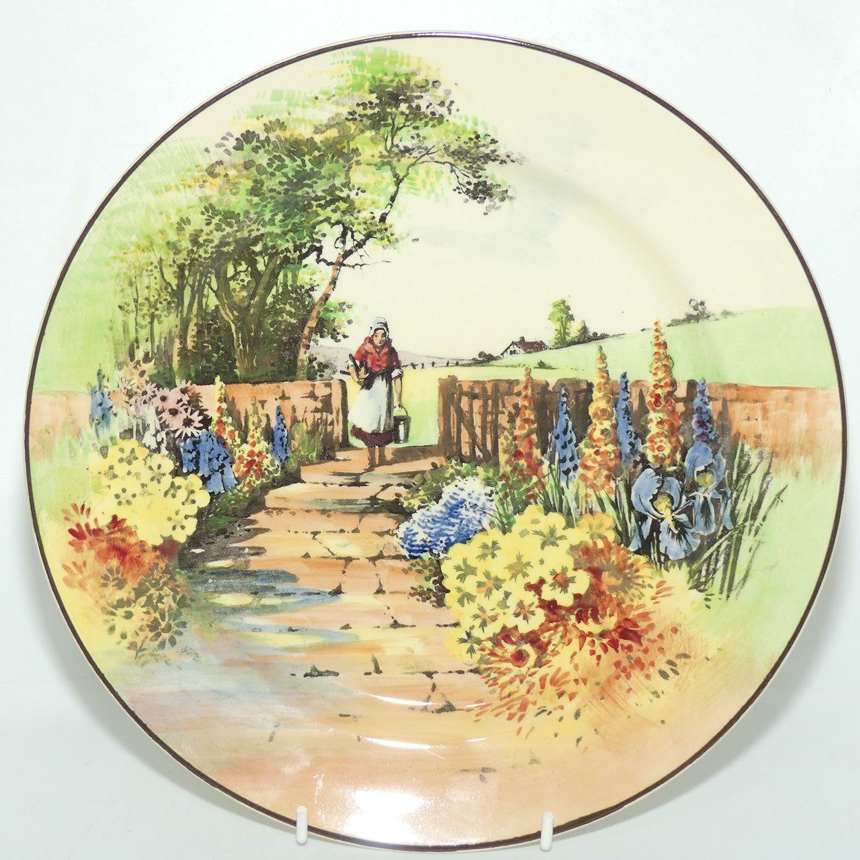 Royal Doulton Country Garden round plate D4932 | 26cm | #1