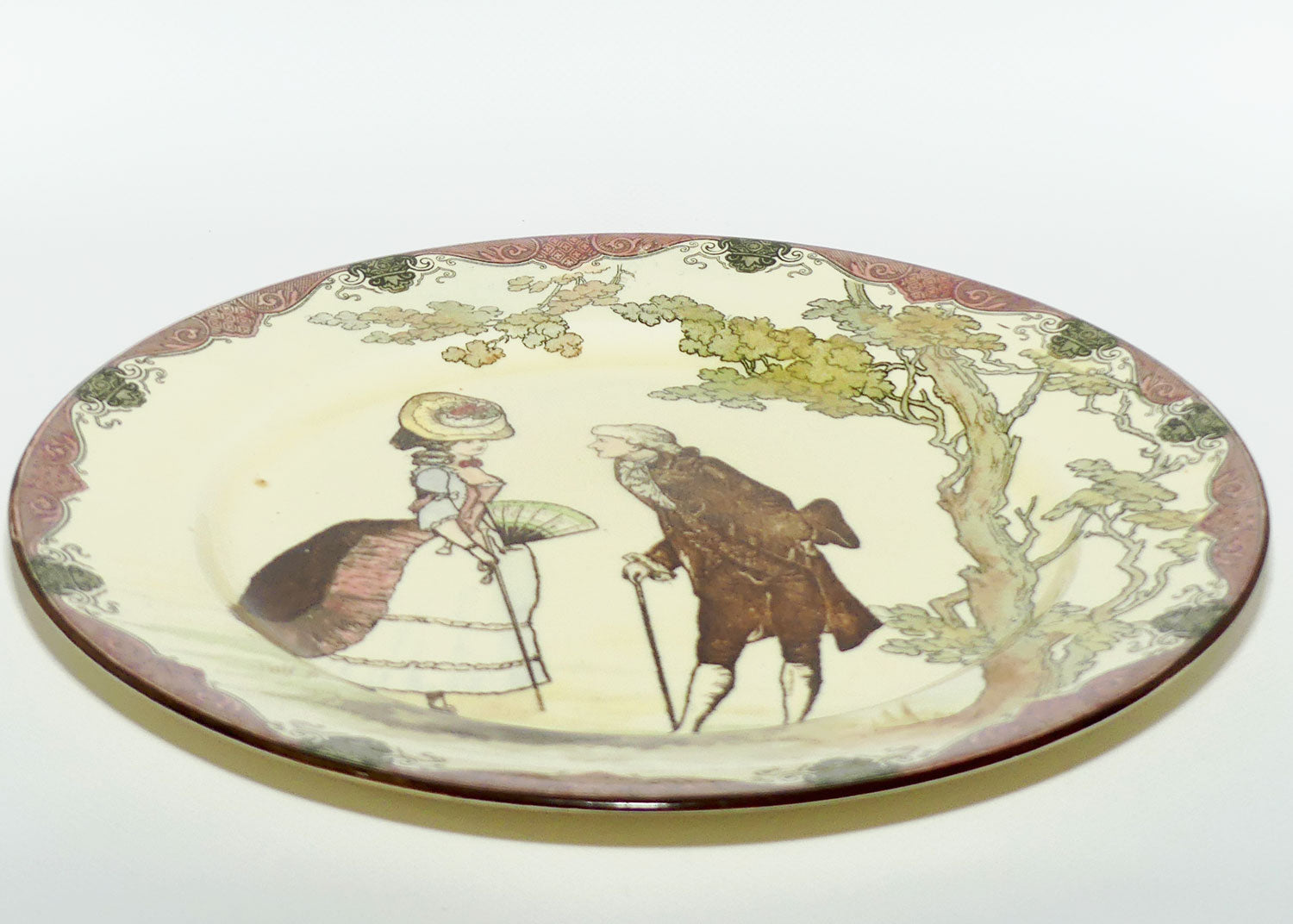 Royal Doulton Wedlock pattern rack plate