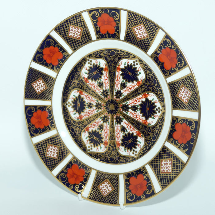 Royal Crown Derby Old Imari 1128 salad plate #5 | 21.5cm diam | c.1990