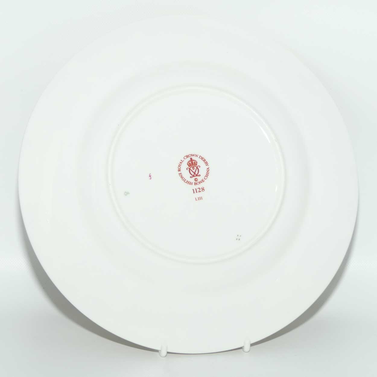 Royal Crown Derby Old Imari 1128 salad plate #8 | 21.5cm diam | c.1990