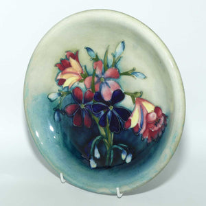 Walter Moorcroft Spring Flowers plate | shallow bowl | 22cm | #1