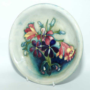 Walter Moorcroft Spring Flowers plate | shallow bowl | 22cm | #2