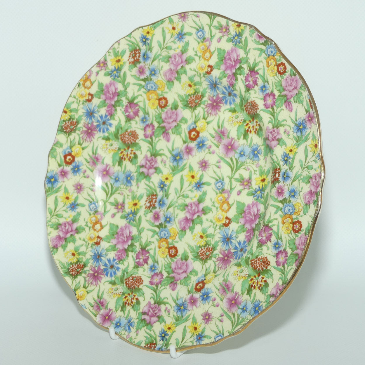 Royal Winton Kew Chintz round plate | 22.5cms diam