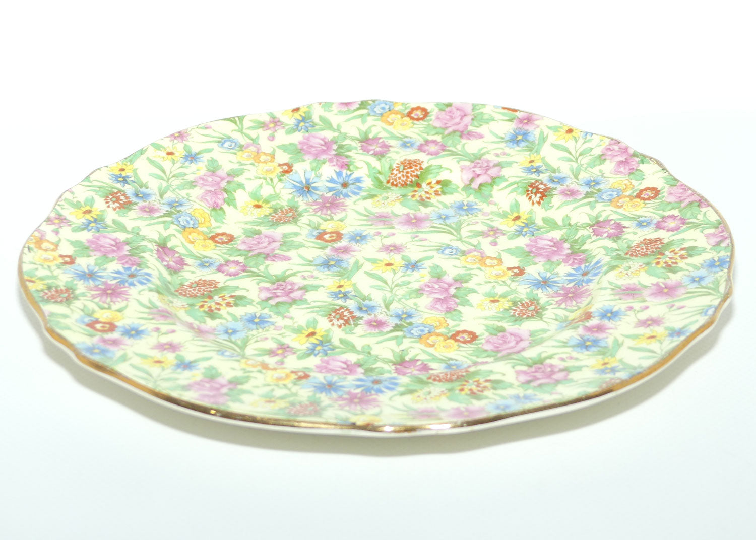 Royal Winton Kew Chintz round plate | 22.5cms diam