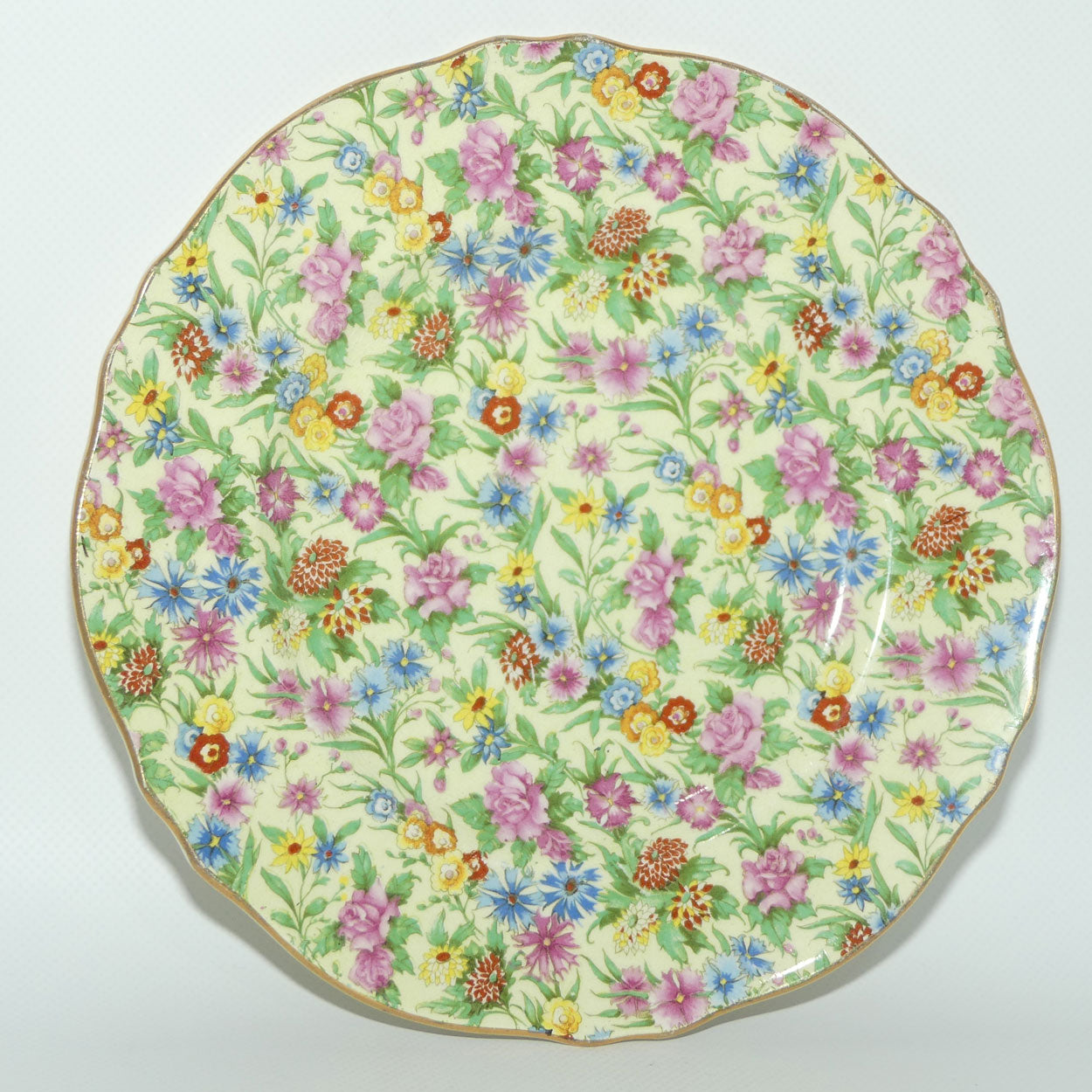 Royal Winton Kew Chintz round plate | 22.5cms diam