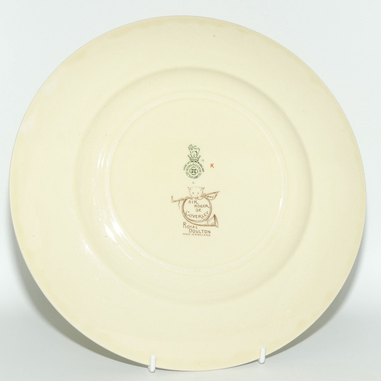 Royal Doulton Sir Roger De Coverley plate | Playing Bowls | c.1938