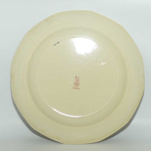 Royal Doulton Pansy with Black Border D4049 | plate | 25.5cm