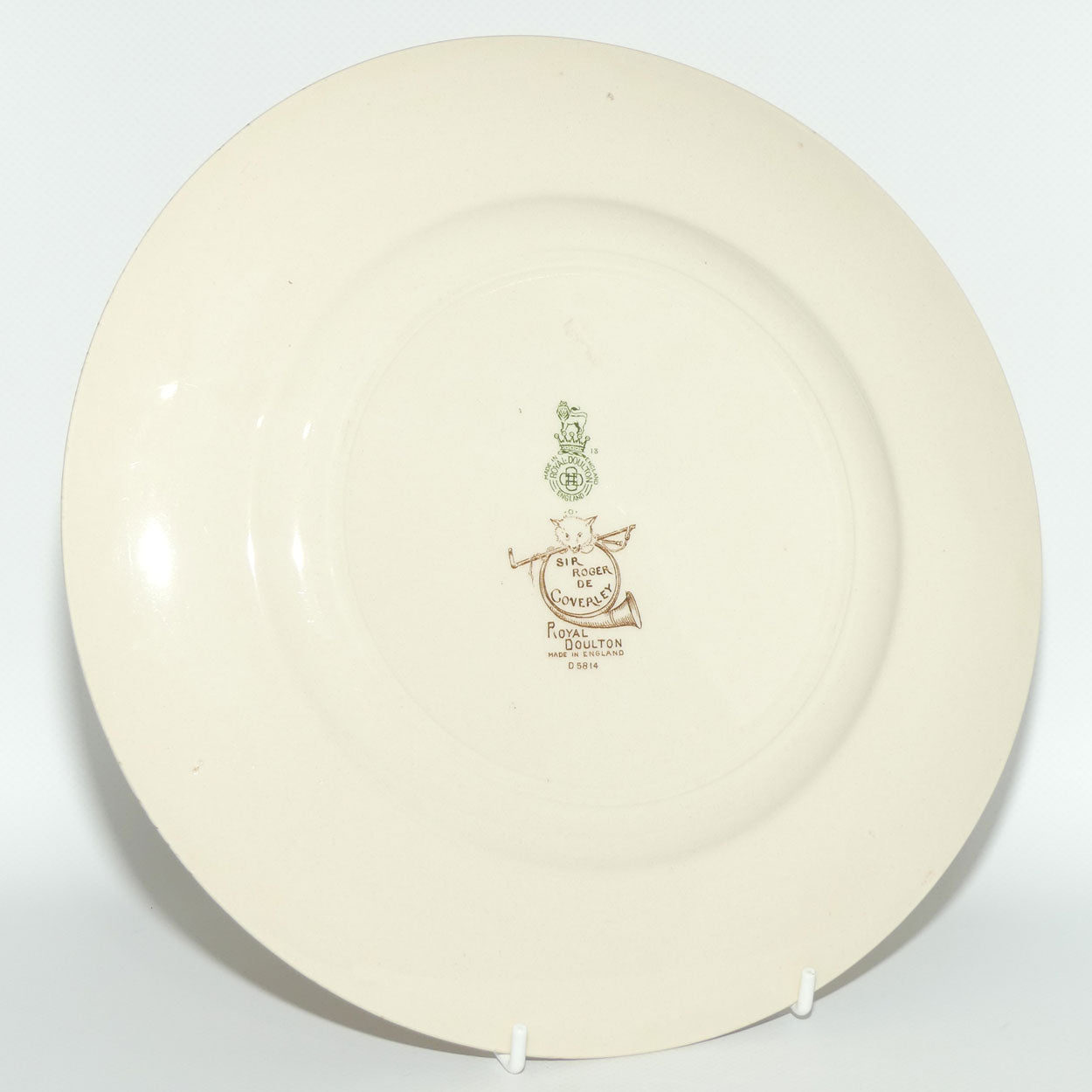 Royal Doulton Sir Roger De Coverley plate D5814 | Dancing with the Widow