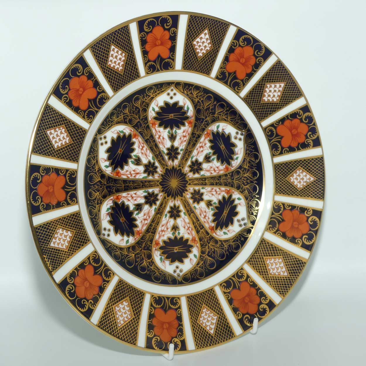 Royal Crown Derby Old Imari 1128 plate #8 | 27cm diam | c.1977