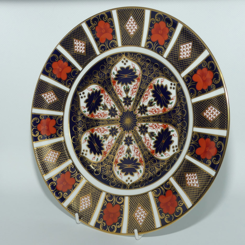 Royal Crown Derby Old Imari 1128 plate #3 | 27cm diam | c.1985