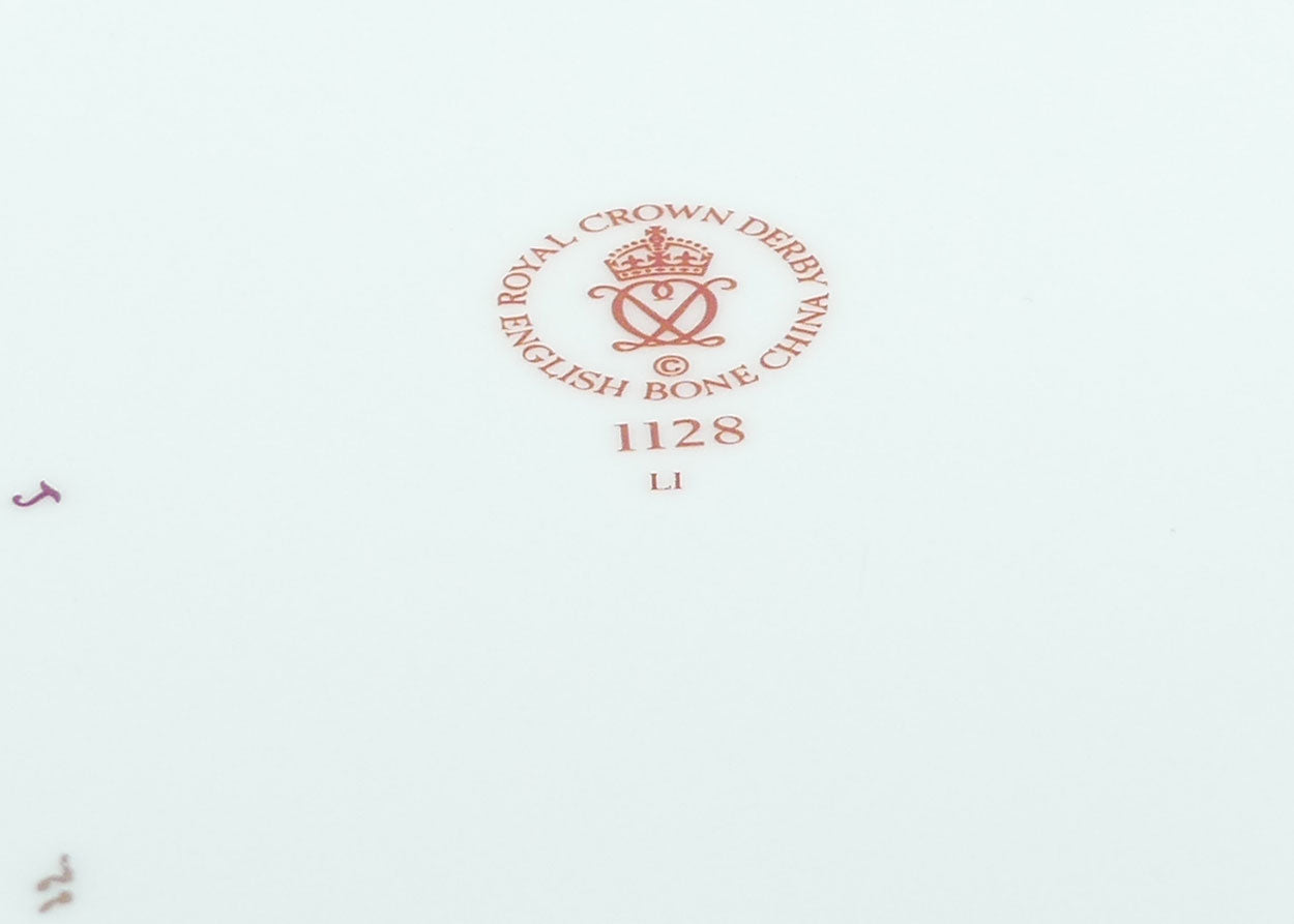 Royal Crown Derby Old Imari 1128 plate #6 | 27cm diam | c.1988