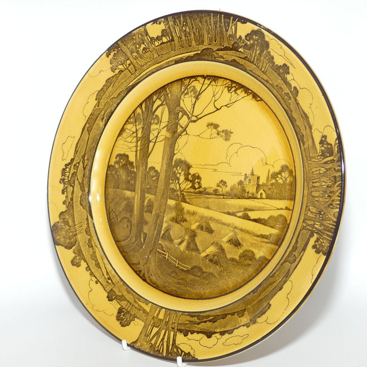 Royal Doulton Haystacks plate D2538 | 26cm | #2