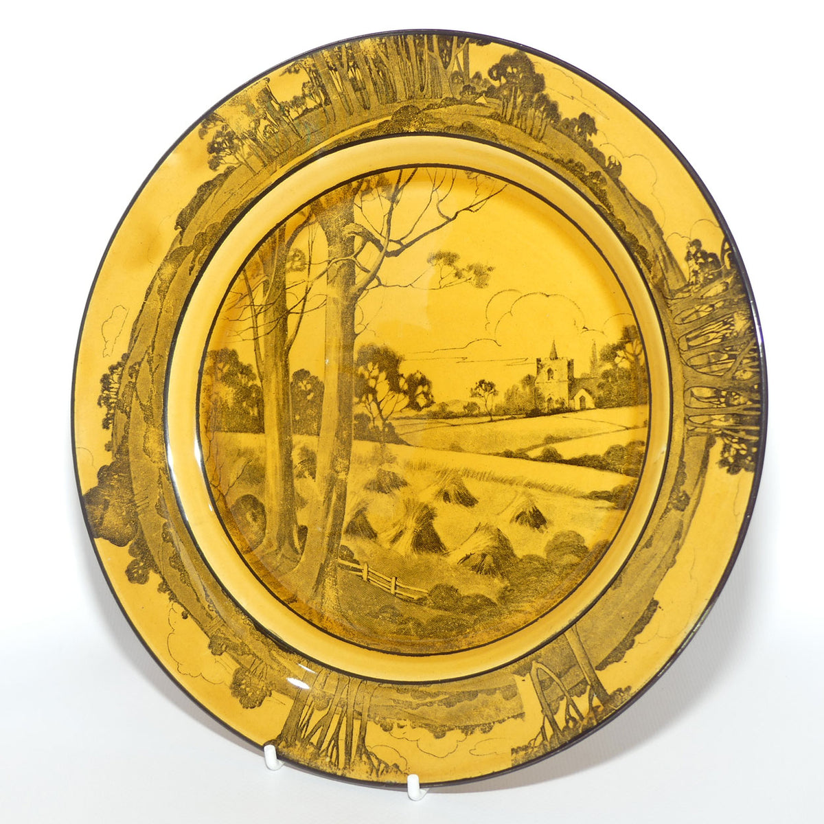 Royal Doulton Haystacks plate D2538 | 24cm | #4