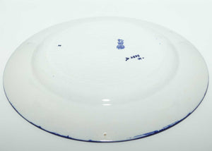 Royal Doulton Flow Blue Portraits B series plate D2884